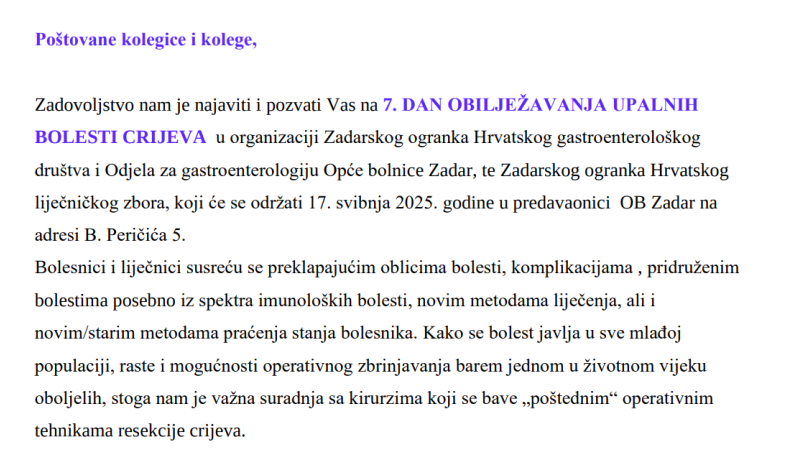upalne bolesti crijeva